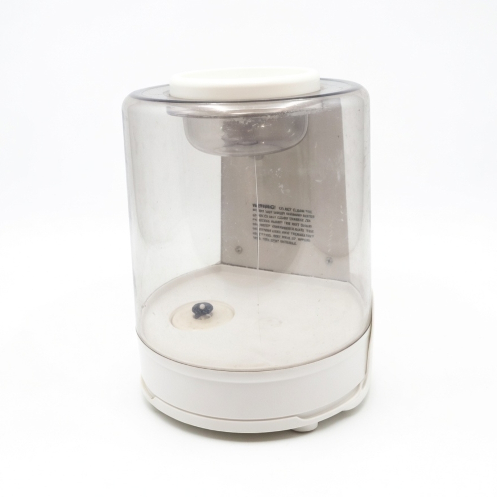 Compact White Electric Appliance Canister